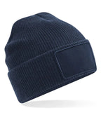 Removable Patch Thinsulate Beanie FrenchNavy