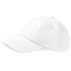Low Profile Heavy Cotton Drill Cap White