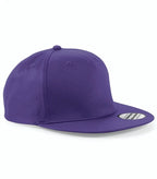 5 Panel Snapback Rapper Cap Purple