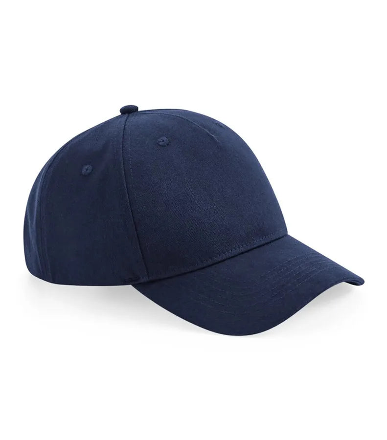Organic Cotton 5 Panel Cap Navy