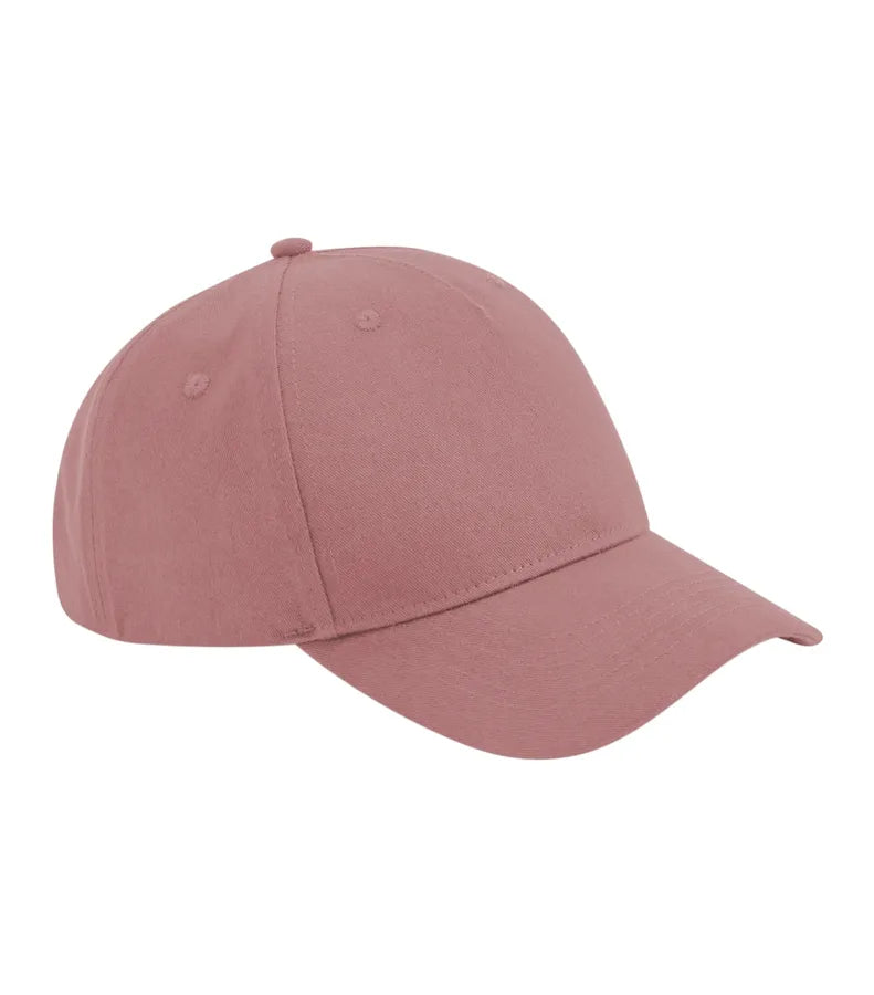 Organic Cotton 5 Panel Cap RosePink