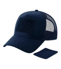 Removable Patch Snapback Trucker FrenchNavy