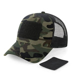 Removable Patch Snapback Trucker JungleCamo