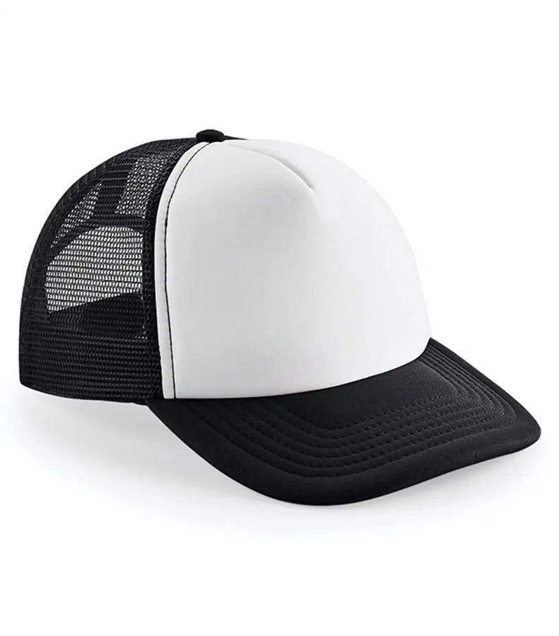 Vintage Snapback Trucker Black/White