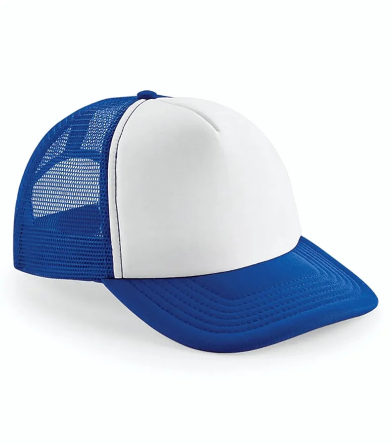 Vintage Snapback Trucker BrightRoyal/White