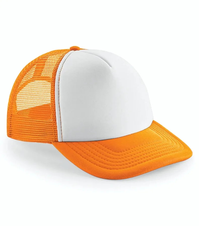 Vintage Snapback Trucker Orange/White