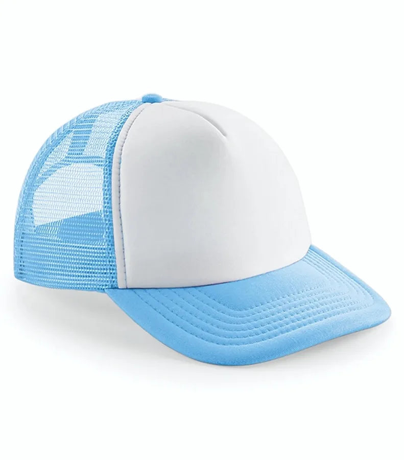 Vintage Snapback Trucker SkyBlue/White