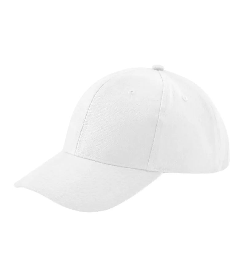 Pro-Style Heavy Brushed Cotton Cap White