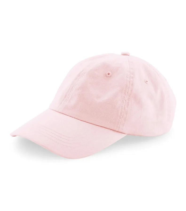 Organic Cotton 6 Panel Dad Cap PowderPink