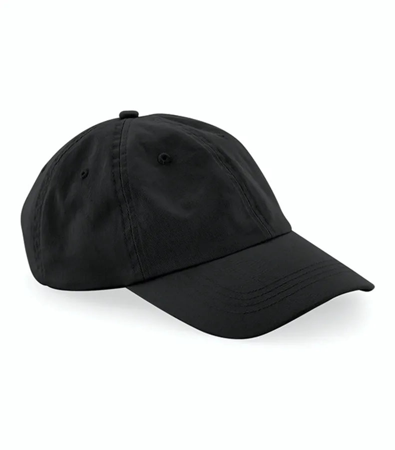 Low Profile 6 Panel Dad Cap Black