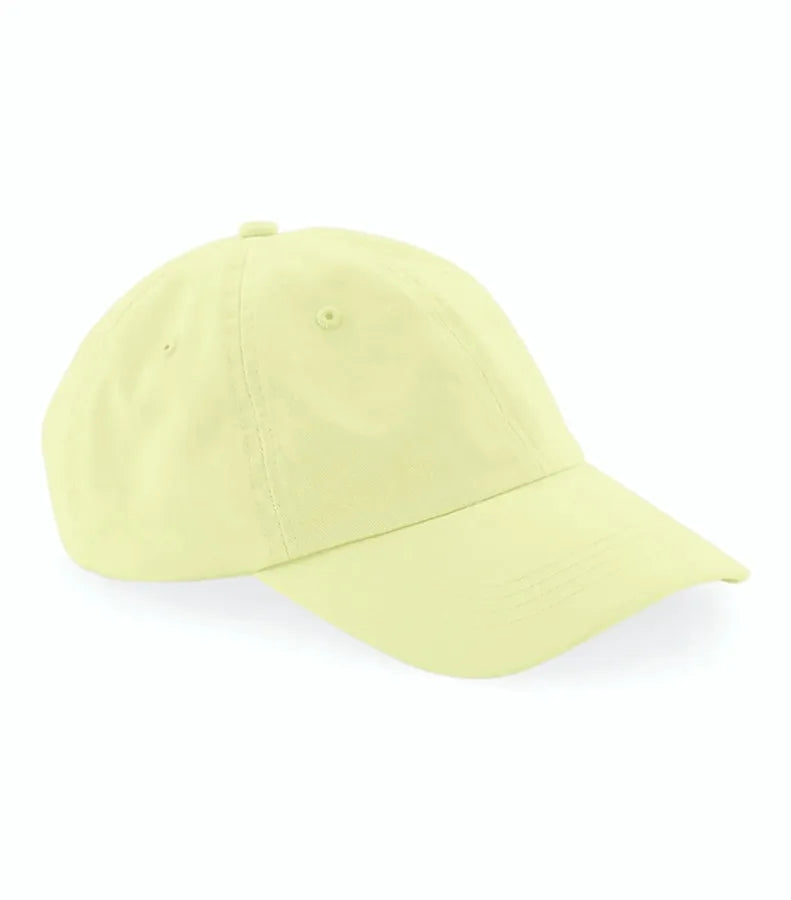 Low Profile 6 Panel Dad Cap PastelLemon