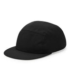 Outdoor 5 Panel Camper Cap Black