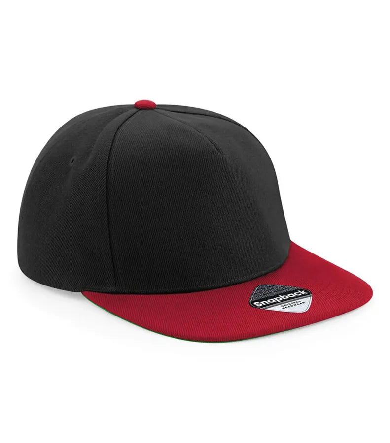 Original Flat Peak Snapback Black/ClassicRed