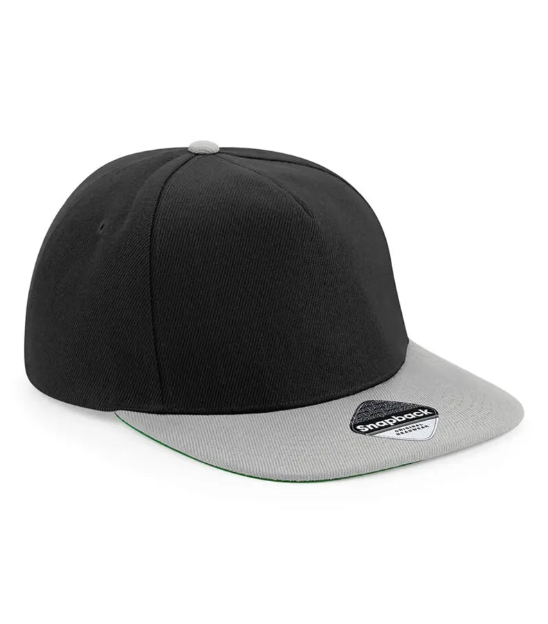 Original Flat Peak Snapback Black/Grey