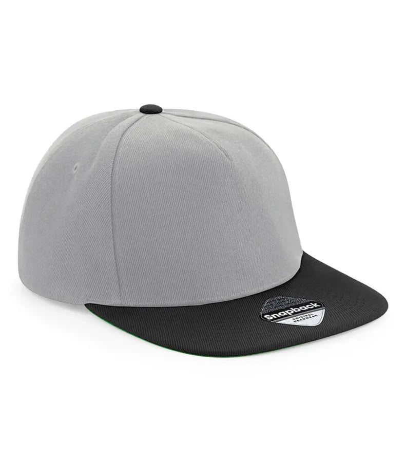 Original Flat Peak Snapback Grey/Black