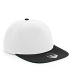 Original Flat Peak Snapback White/Black