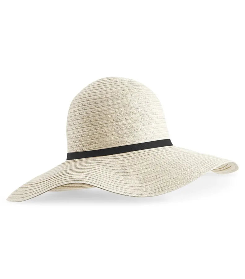 Marbella Wide-Brimmed Sun Hat Natural