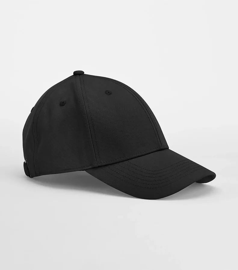 EarthAware® Organic Cotton Canvas 6 Panel Cap Black