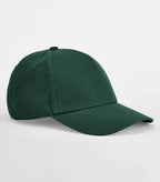 EarthAware® Classic Organic Cotton 5 Panel Cap BottleGreen