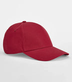 EarthAware® Classic Organic Cotton 5 Panel Cap ClassicRed
