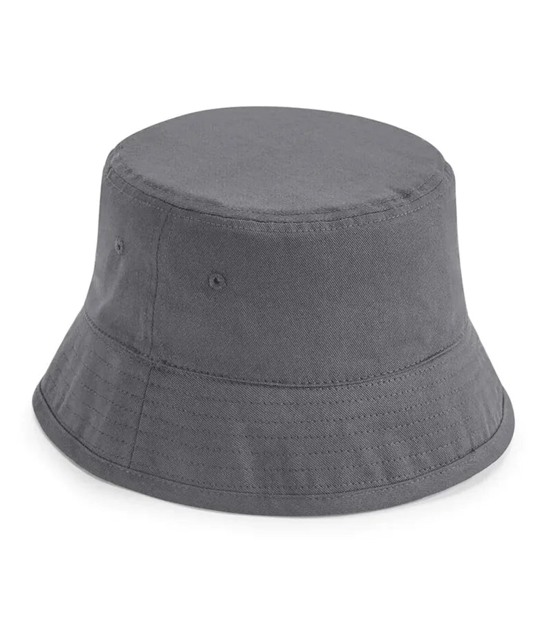 Organic Cotton Bucket Hat GraphiteGrey