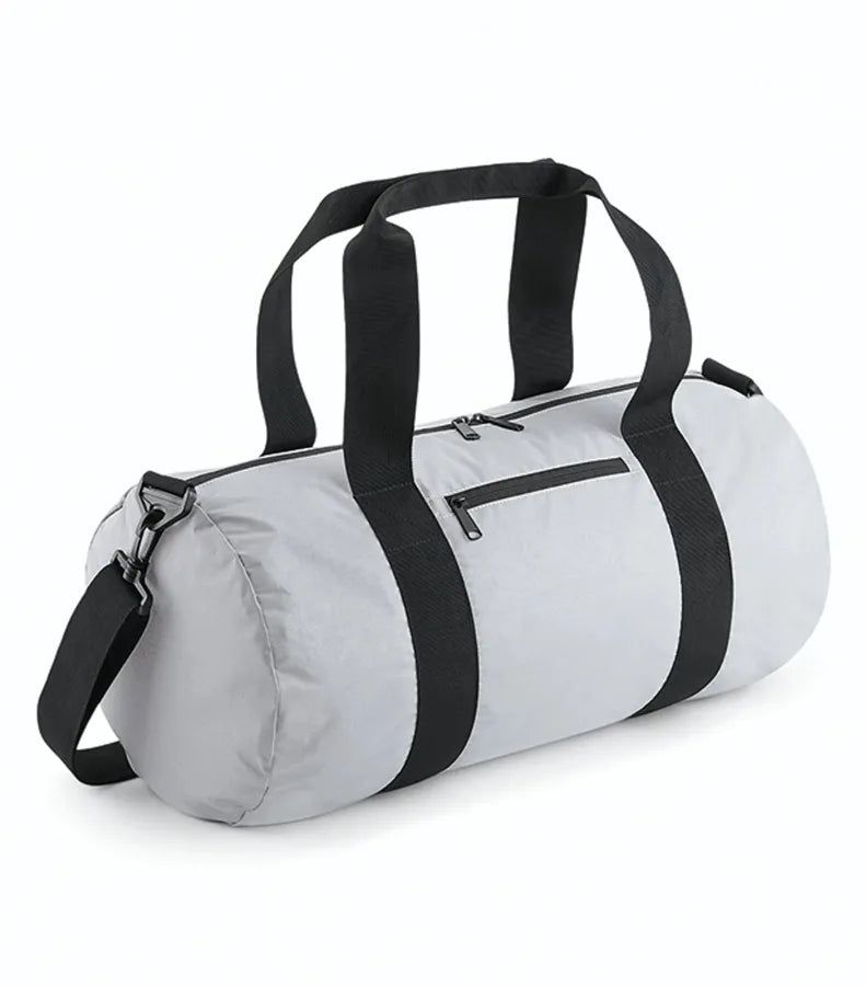 Reflective Barrel Bag SilverReflective