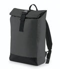 Reflective Roll-Top Backpack BlackReflective
