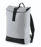 Reflective Roll-Top Backpack SilverReflective