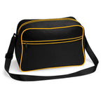 Retro Shoulder Bag Black/Gold