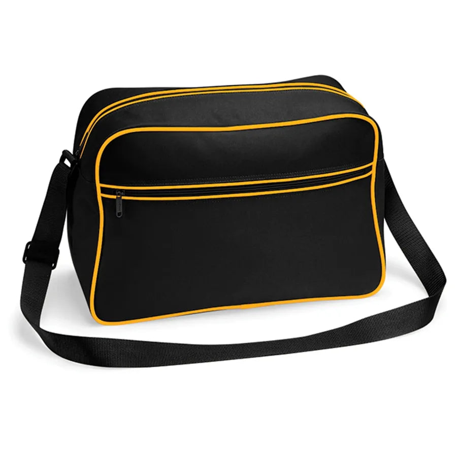 Retro Shoulder Bag Black/Gold