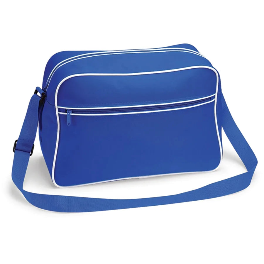 Retro Shoulder Bag BrightRoyal/White