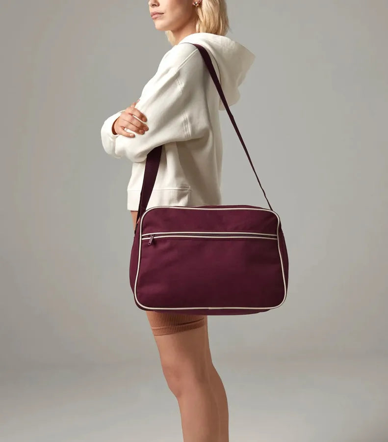 Retro Shoulder Bag FrenchNavy/ClassicRed