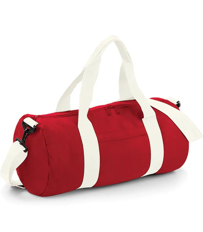 Original Barrel Bag ClassicRed/OffWhite
