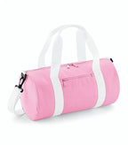 Mini Barrel Bag ClassicPink/White
