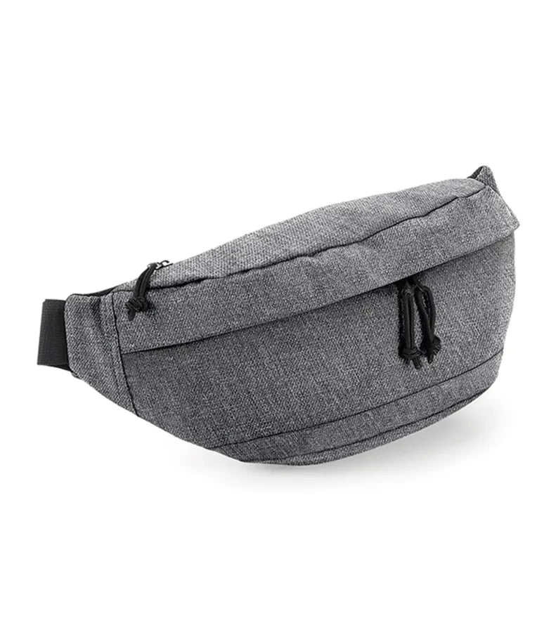 Oversized Cross Body Bag GreyMarl