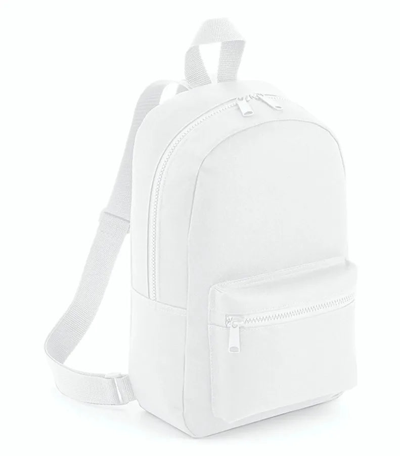 Mini Essential Fashion Backpack White