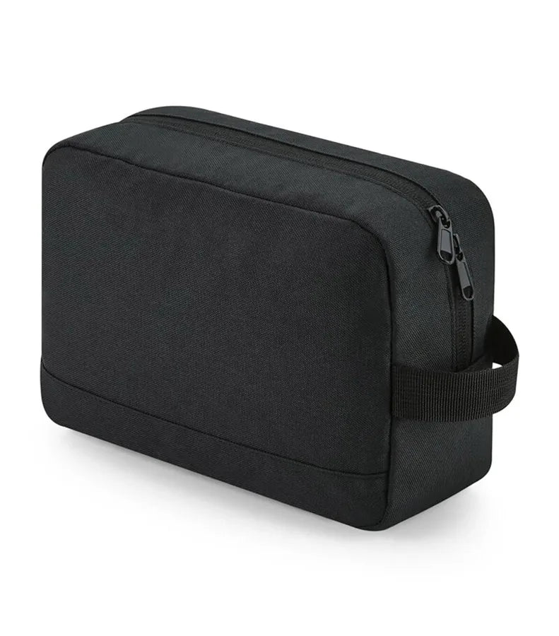 Recycled Essentials Wash Bag Black