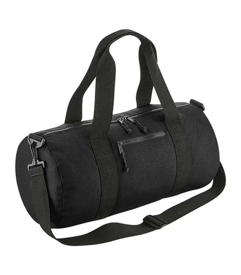 Recycled Barrel Bag Black