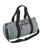 Recycled Barrel Bag PureGrey