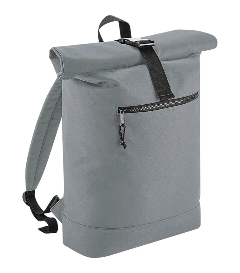 Recycled Roll-Top Backpack PureGrey