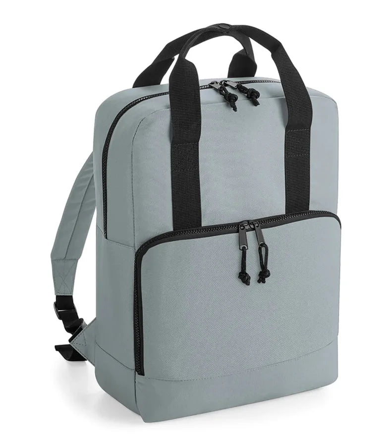 Recycled Twin Handle Cooler Backpack PureGrey