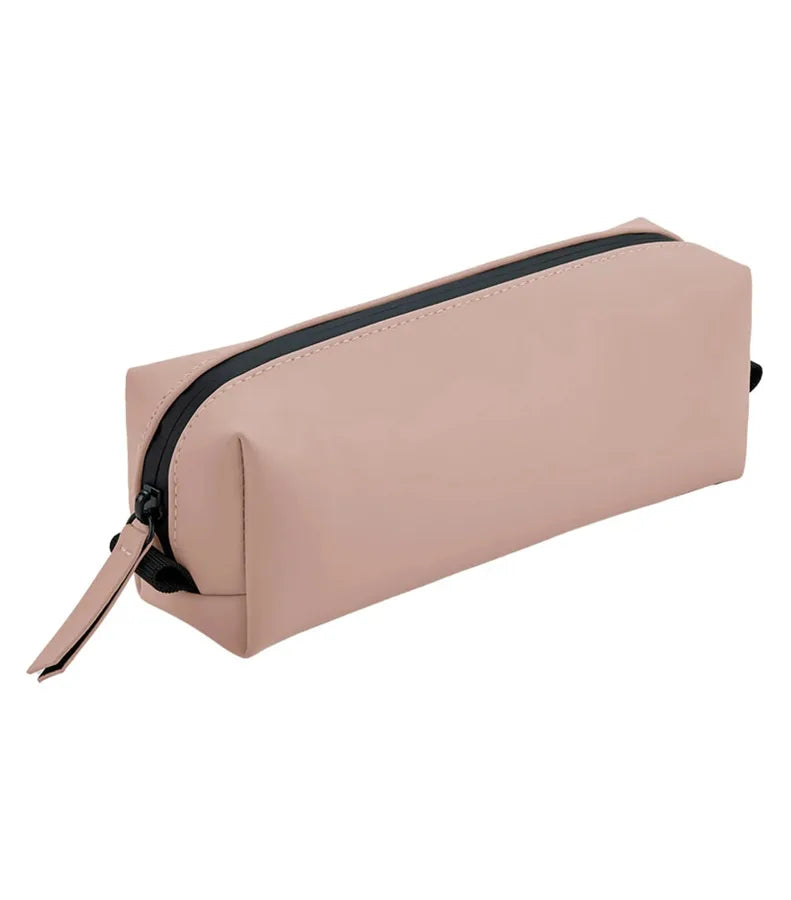 Matte PU Mini Accessory Case NudePink