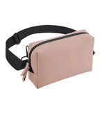 Matte PU Cross Body Bag NudePink