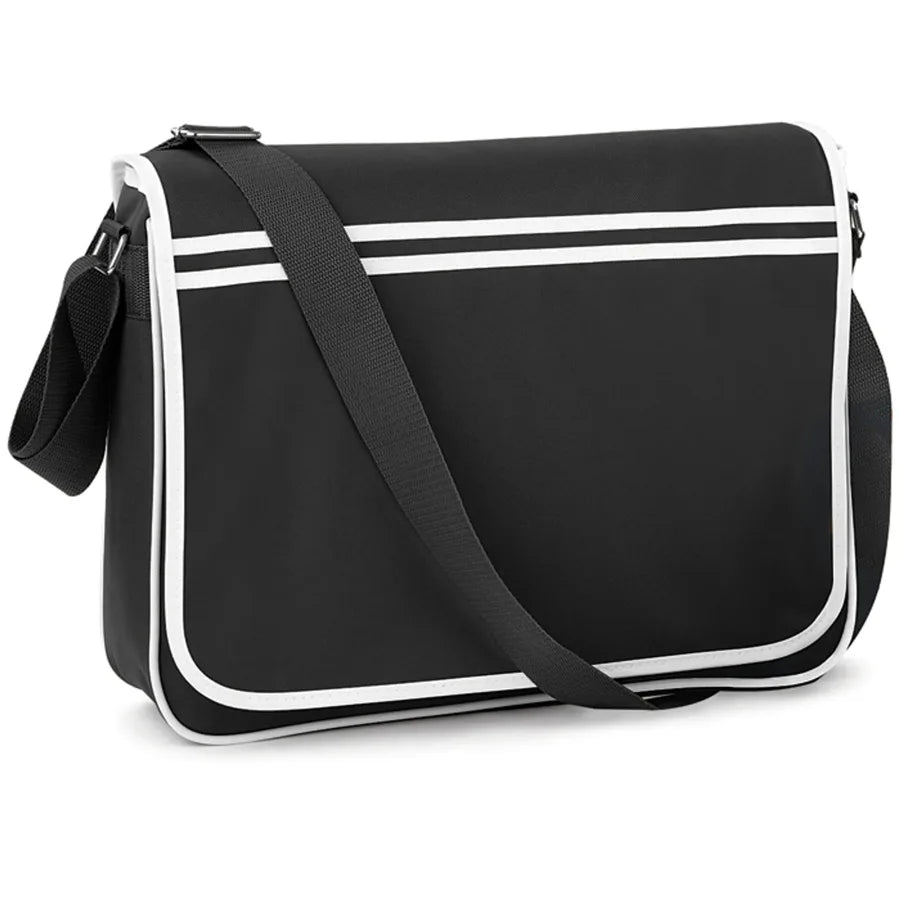 Retro Messenger Black/White