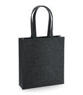 Felt Tote Bag CharcoalMelange