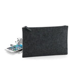 Felt Accessory Pouch CharcoalMelange