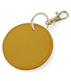 Boutique Circular Key Clip Mustard