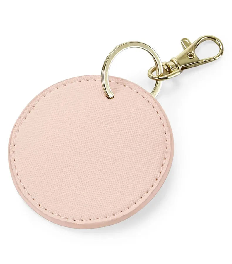 Boutique Circular Key Clip SoftPink