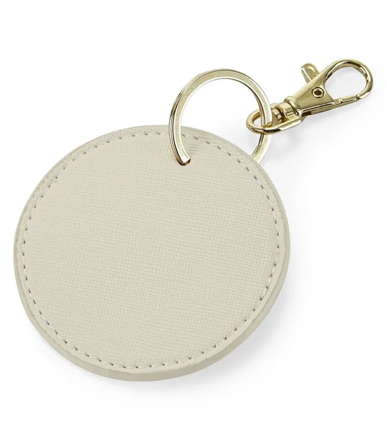 Boutique Circular Key Clip Oyster