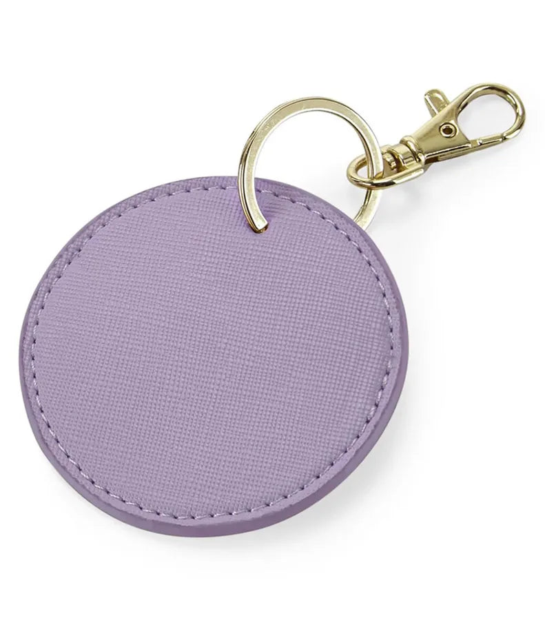 Boutique Circular Key Clip Lilac